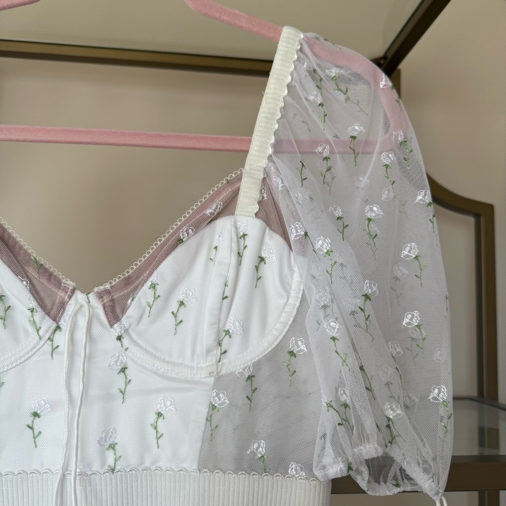For Love & Lemons Frescia Maxi Dress Size S - Picture 7 of 15